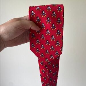 Red Mickey Mouse Tie